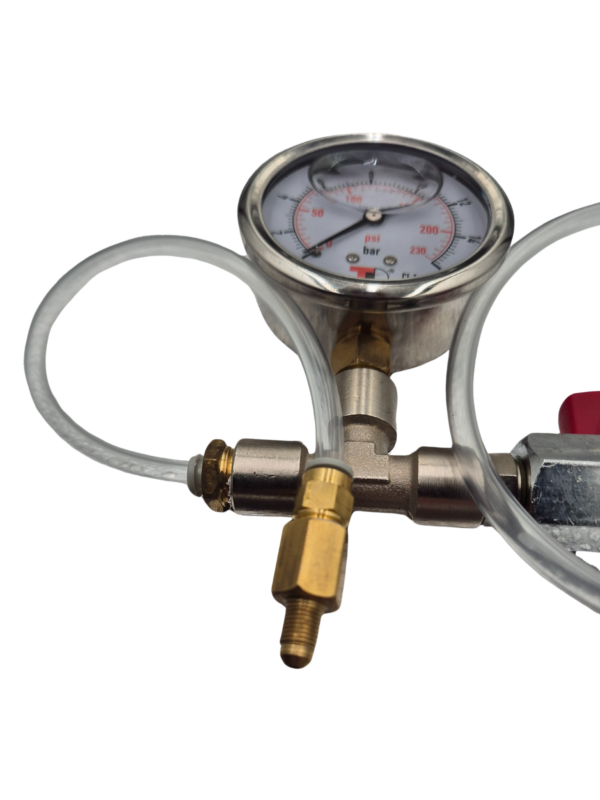 Drukmeter met manometeradapter en slang voor Airrex - Afbeelding 2